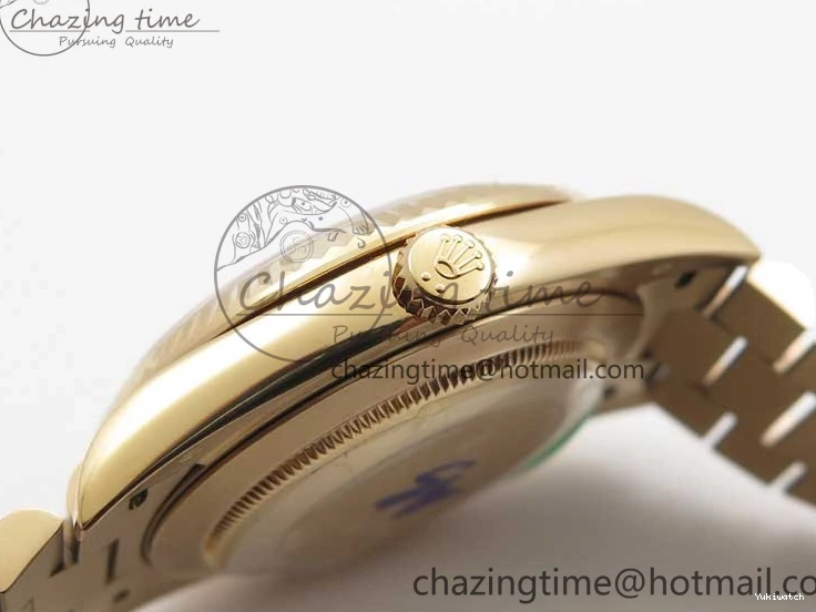 on 904 228239 Day-Date Version Dial President Stick Markers A2836 Bracelet RG RG RG New BP Dial 40mm 0313